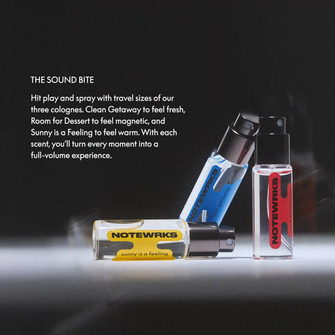 SETLIST TRAVEL SET - 3 x 10 ML COLOGNES